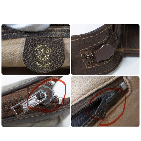 #4 Gucci Vintage Clutch Bag Brown GG PVC Supreme USED (NO CODE) COA INCLUDED - Picture 7 of 14